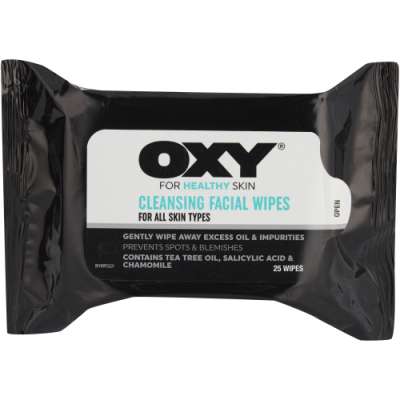 Oxy Facial Cleansing Wipes