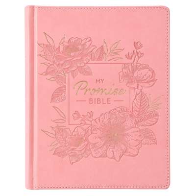 KJV Pink Faux Leather Hardcover My Promise Bible